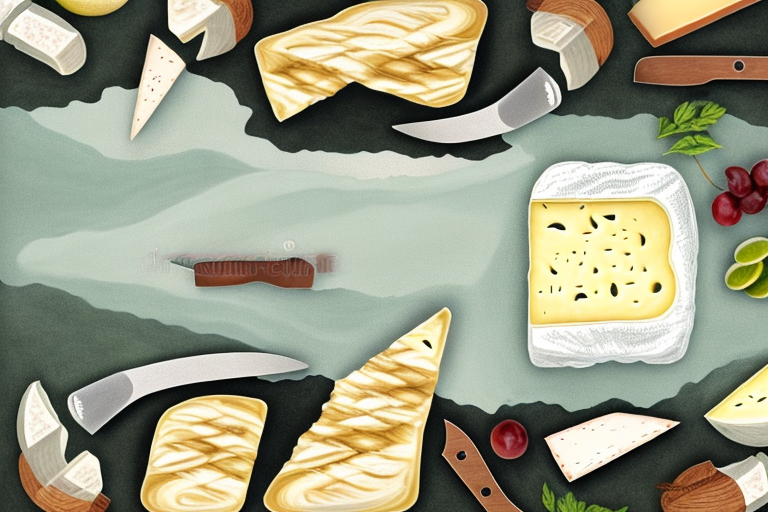 A selection of minas cheese varieties